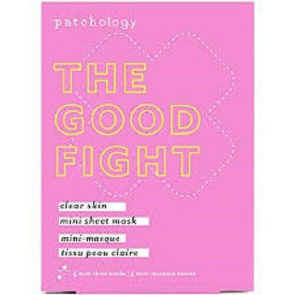 Patchology The Good Fight Blemish-Preventing 5 Mini Sheet Mask 4ml/0.68oz Masks.
